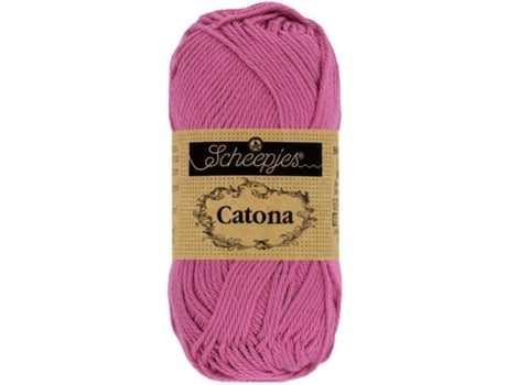 Fio Algodão Mercerizado SCHEEPJES Catona 50G 251 Garden Rose