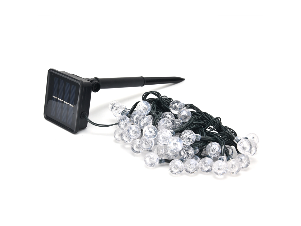 2026 luces de Cadena Solares de 9,5m 50led Exteriores 8 Modos Impermeables para Jardín, Boda, Fiesta, Balcón Y Patios