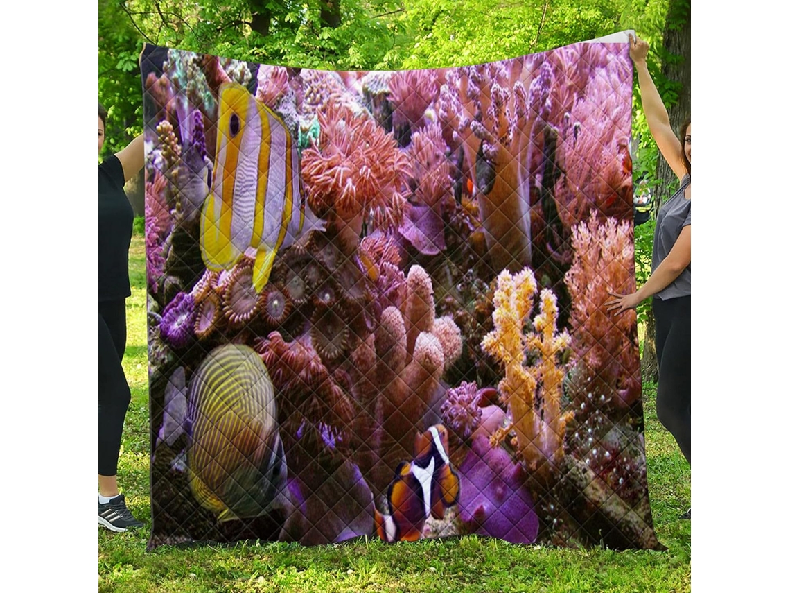 Colcha Acolchoada Fansu Capa de Cama com Estampa Ar Condicionado Conjunto Roupa para Sofá Crianças e Adultos 2