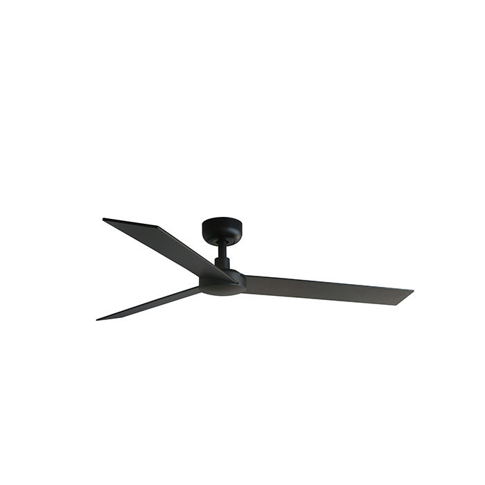 Rudder L Ventilador Sem Luz Preto / Nogueira 34298 Faro