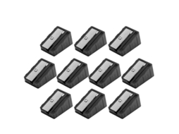 10pçs Corretor De Ponta De Taco De Bilhar Portátil Formador Acessório Plástico Metal 9-14mm