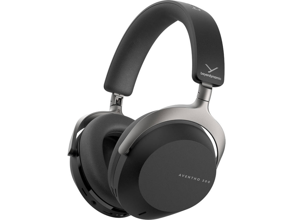 Auscultadores Bluetooth BEYERDYNAMIC Aventho 300 (Over-Ear -  Microfone - Preto)
