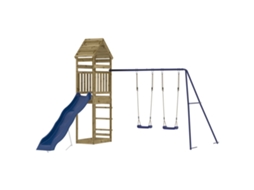 Outdoor Playset, Outdoor Playsets Vidaxl Marrom Madeira De Pinho Impregnada (n/a)