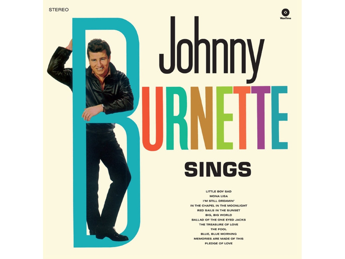 Vinil Johnny Burnette - Sings