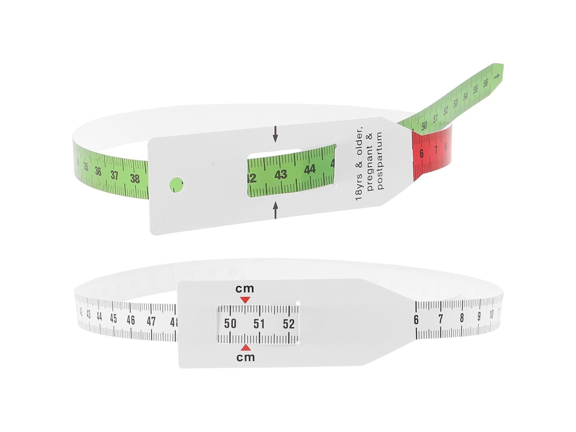 Lurelia Fita Métrica Flexível Transparente Leve 2 Peças 70cm Abs Para Medições Corporais