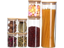 Conjunto 7 Marmitas SAWAKE S1 (Vidro - 3,8 L)
