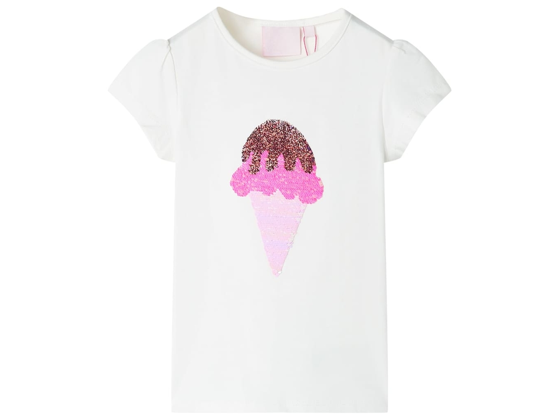 T-shirt Infantil Cor Cru 116