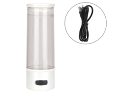 Garrafa De Água Alcalina Com Hidrogênio Laxiscreed 300ml Recarregável Usb