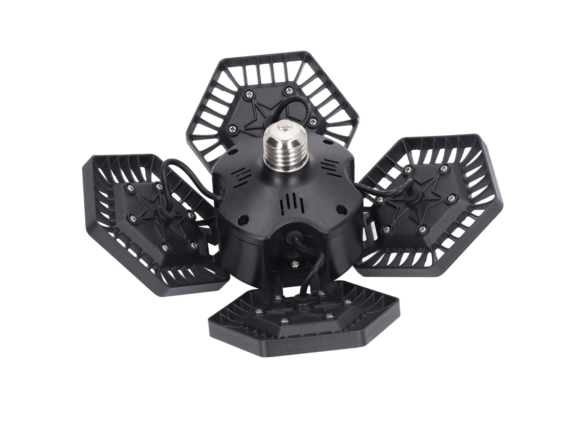 Laxiscreed Lâmpada Led 80w Para Garagem Com Ajuste De 90° E Iluminação Duradoura