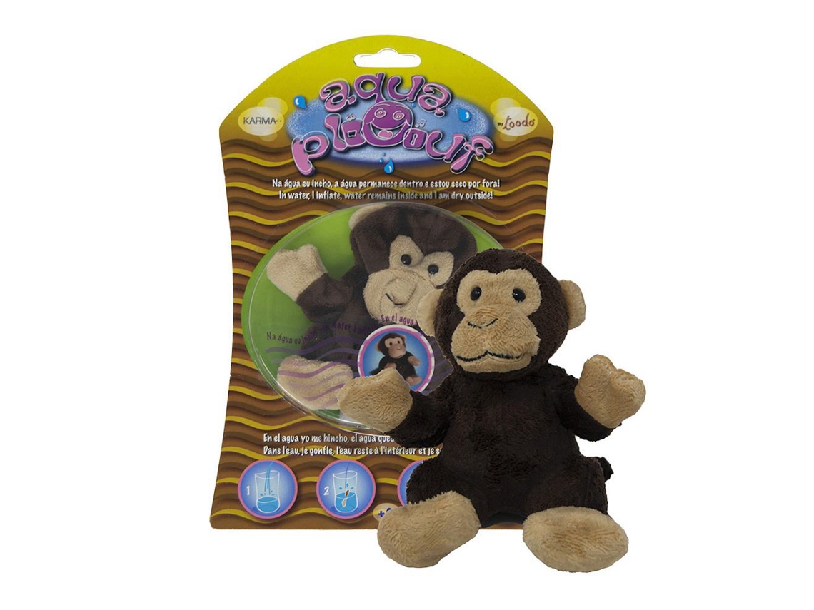 Peluche Chimpanzé Aqua Plooouf WILD PLANET