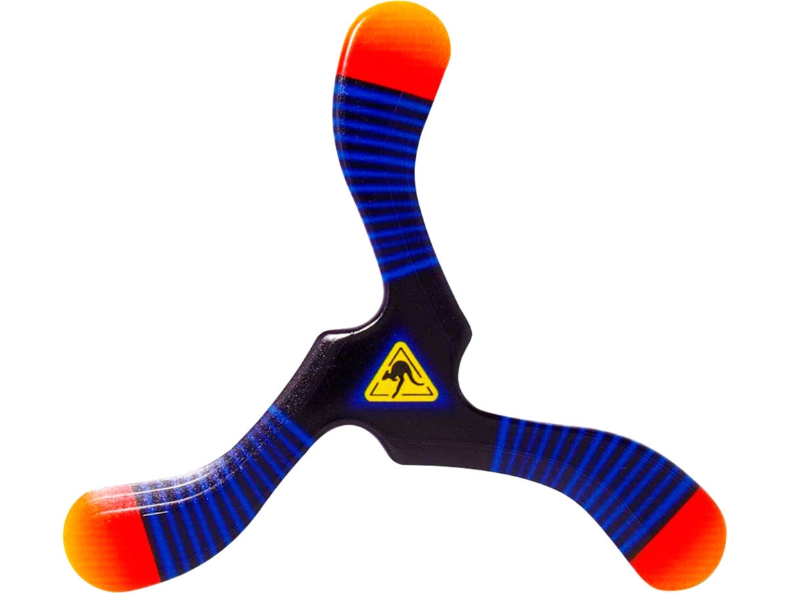 Boomerang Zebra 3 folha, 27cm peso 40gr direita