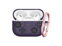 Capa Protetora De Silicone Macia E Resistente A Quedas Para Airpods Pro 2 Com Gancho.