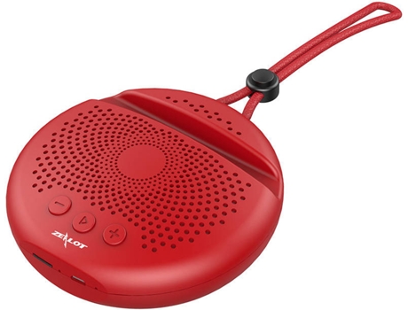 Coluna Bluetooth SEIGNEER S24 Vermelho (5W - Bluetooth)