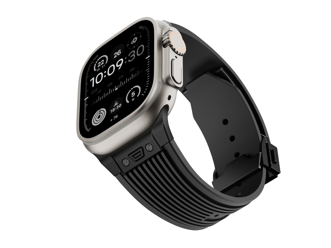 Bracelete para Apple Watch 42/44/45/49mm (preto Preto XIAOMOYU