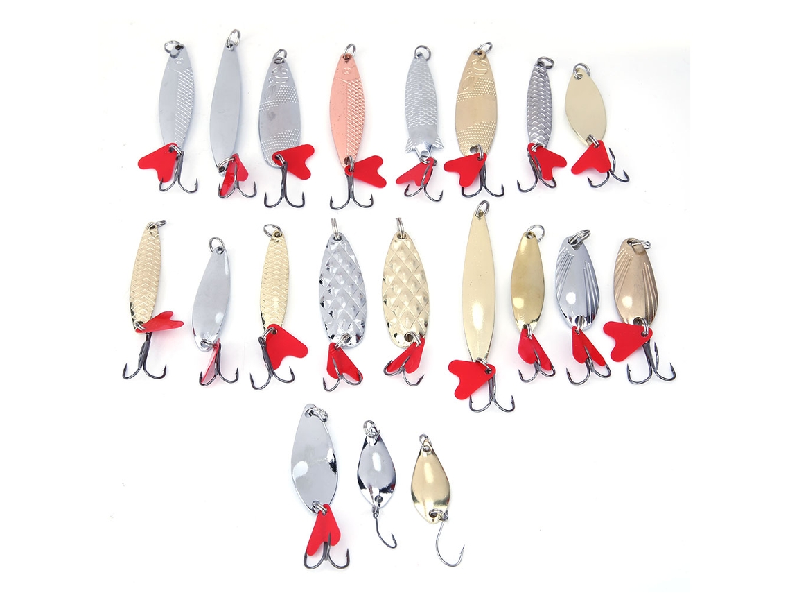 Kit De Iscas Spoon Para Peixe M Q