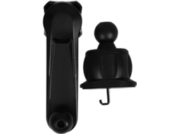 Suporte Para Celular Veicular Com Clipe, Braço Giratório Em Plástico E Metal.