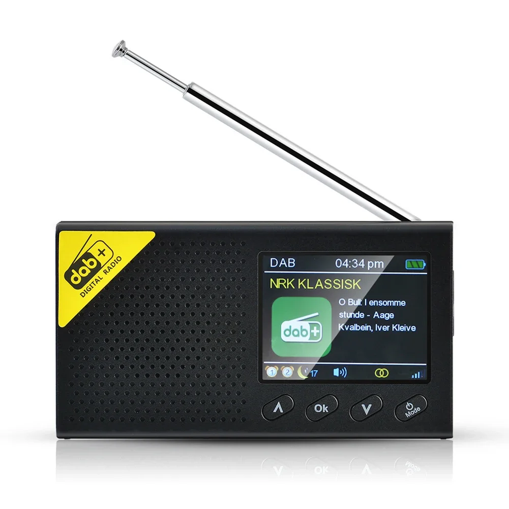 Rádio Digital MDUG com Bluetooth Receptor Estéreo 5.0 Dab/fm