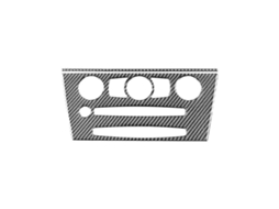 Moldura De Acabamento Em Fibra De Carbono Para O Botão De Saída De Ar Do Console Central Do Cd Para Série 6 E63 E64 2004-2010 - Acessórios Inter_yua