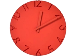 Relógio De Parede Decorativo Moderno Com Textura De Cimento, 30 Cm
