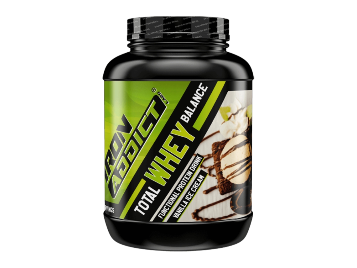 Total Whey Balance - 1,8 Kg iron Addict Labs Baunilha Da Iron Addict Labs