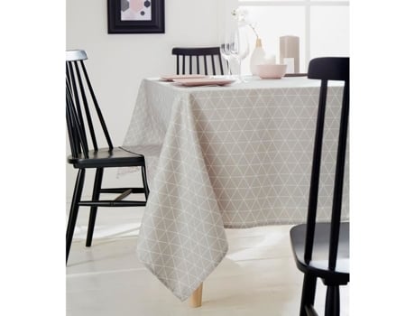 Toalha de Mesa Retangular Escandinava Bege 150 X 350 Cm TRADILINGE