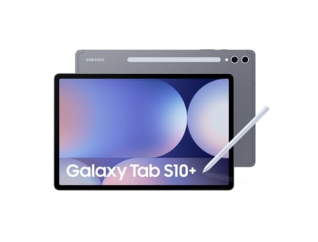 Tablet SAMSUNG S10+ (Cinzento - 12 GB RAM - Tomada EU - 512 GB - 12,4')