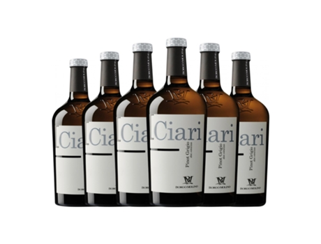 Vinho branco BORGO MOLINO I Ciari Pinot Cinza Venezia (0.75 L - 6 Unidades)