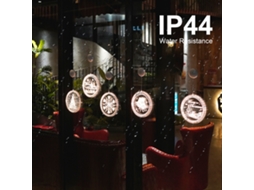 Luzes de Fada LED de Fitas com Modos de Luz constante resistente à água IP44 Natal e festas MARCA