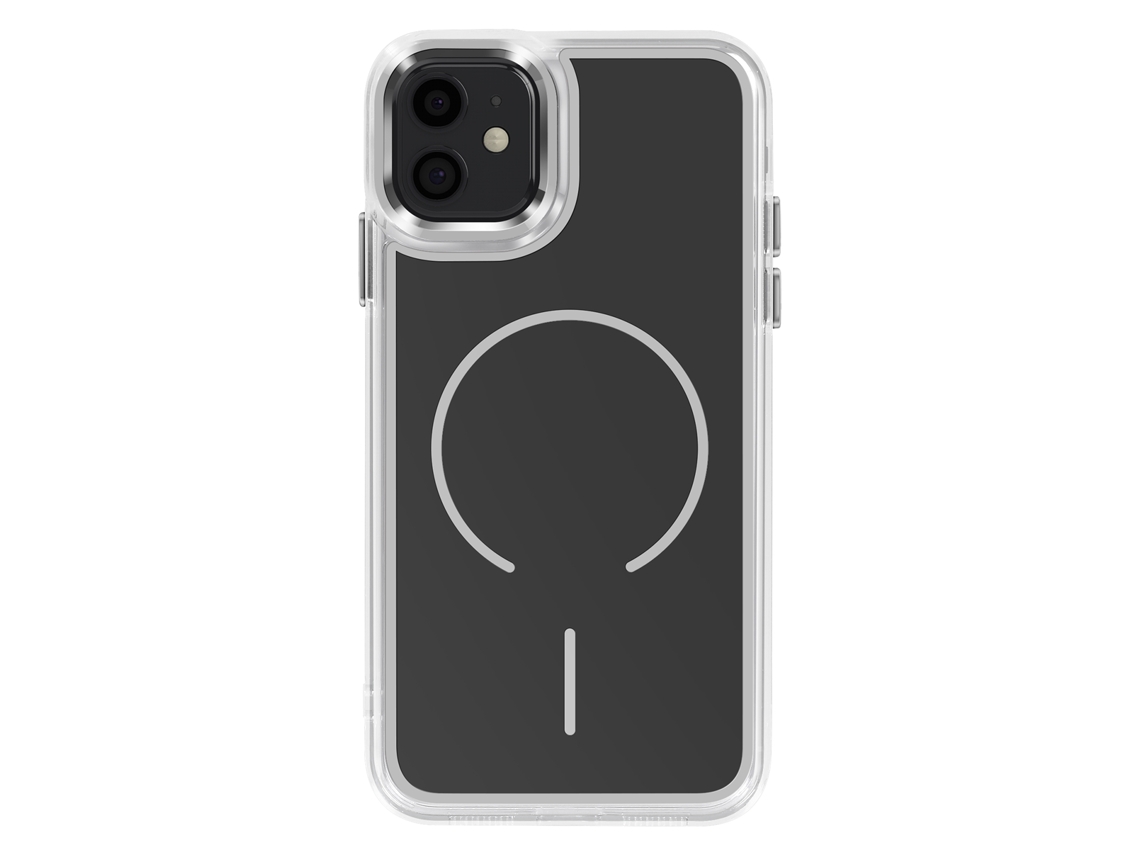 Avizar Capa Magsafe Para Iphone 11 Com Bordas Reforçadas Em Dois Materiais Flexíveis Preto