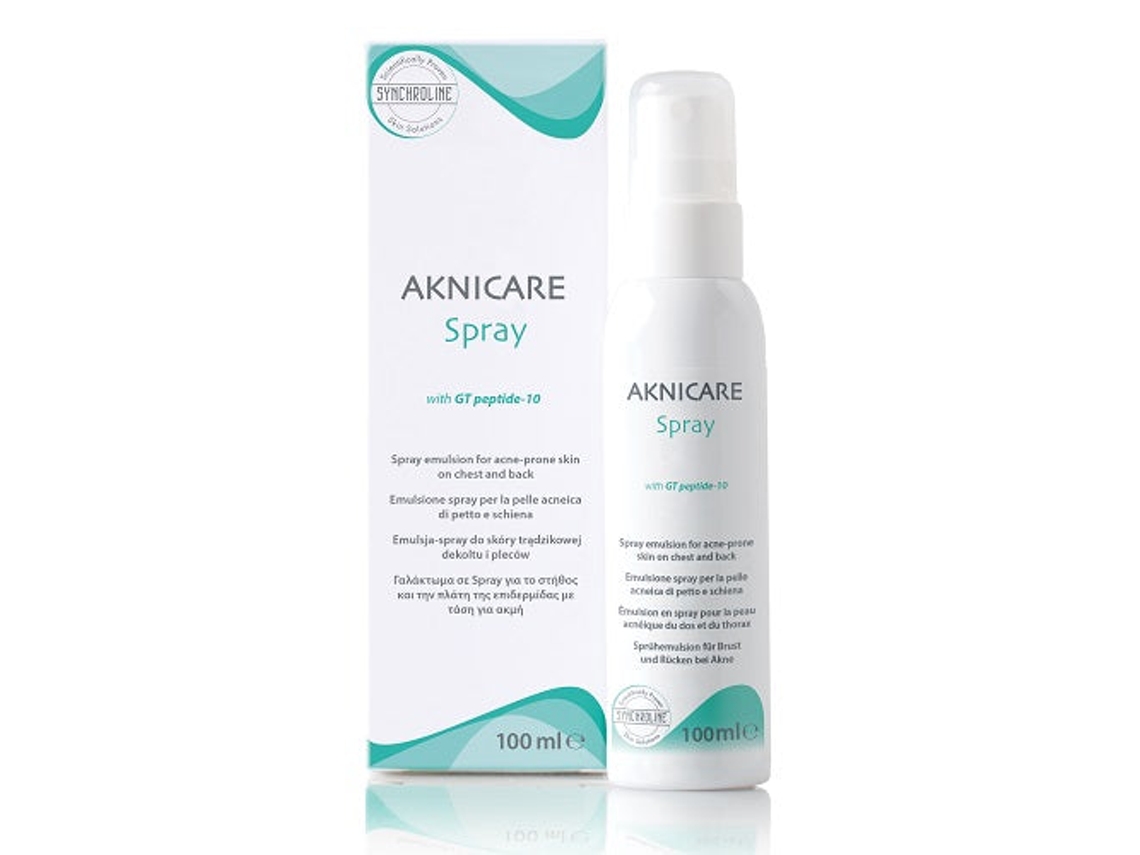 Emulsão Spray Aknicare Anti Acne 100 Ml Synchroline
