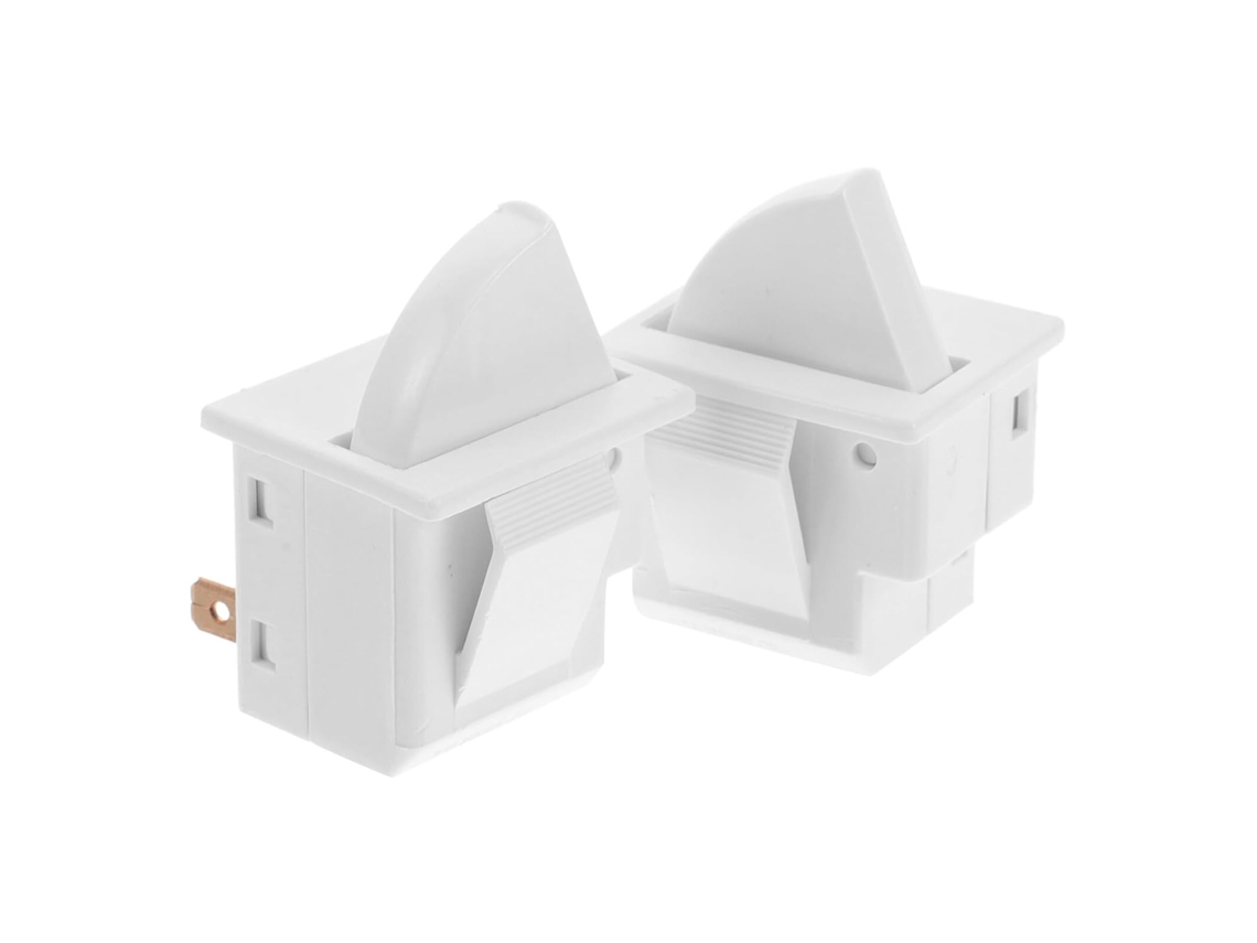 Interruptor De Luz Para Porta Geladeira Ifundom, Branco, Design Sensível E Fácil Instalação, Material Abs E Metal