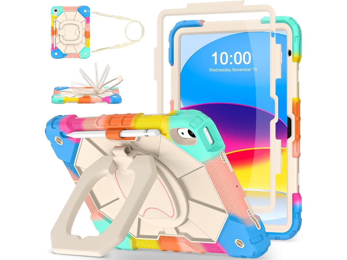 Adequado Para Samsung Tab S9 (2023) Caixa De Proteção Tablet, Anti-queda, Com Alça De Ombro