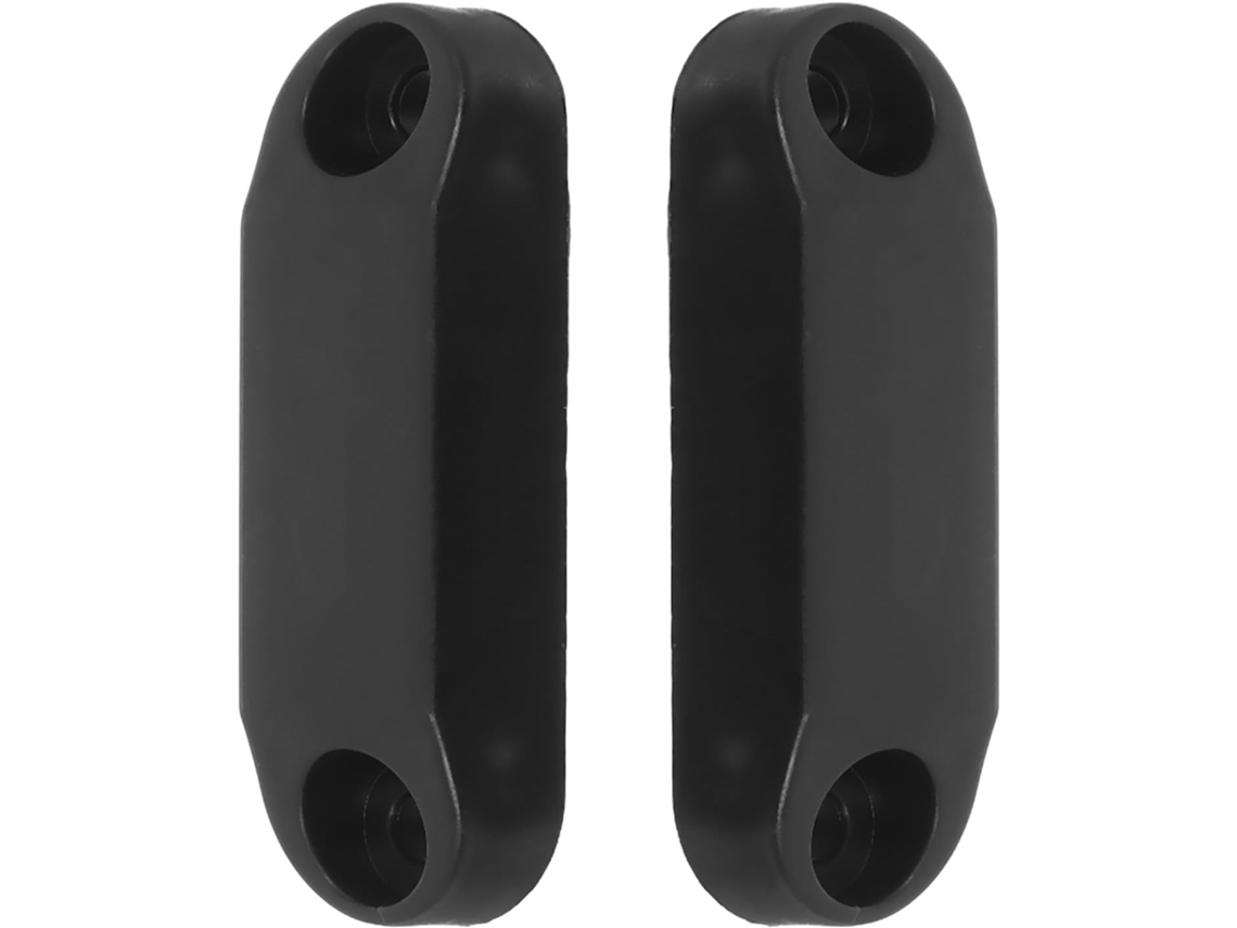 Fecho Magnético Para Porta De Bagagem Em Abs Preto Com Parafusos
