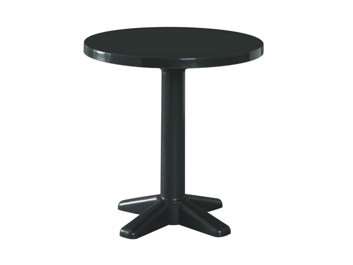 Mesa Redonda Exterior Ø60 Antracite Banyoles Garbar