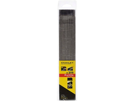 Elétrodo STANLEY WELDING Rutilo Para Soldagem Hb R (2 5 mm x 300 mm 25 Unidades)