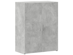 Arquivador Derivados de Madeira Cinzento Cimento MAISON EXCLUSIVE (60x32x77,5 cm)