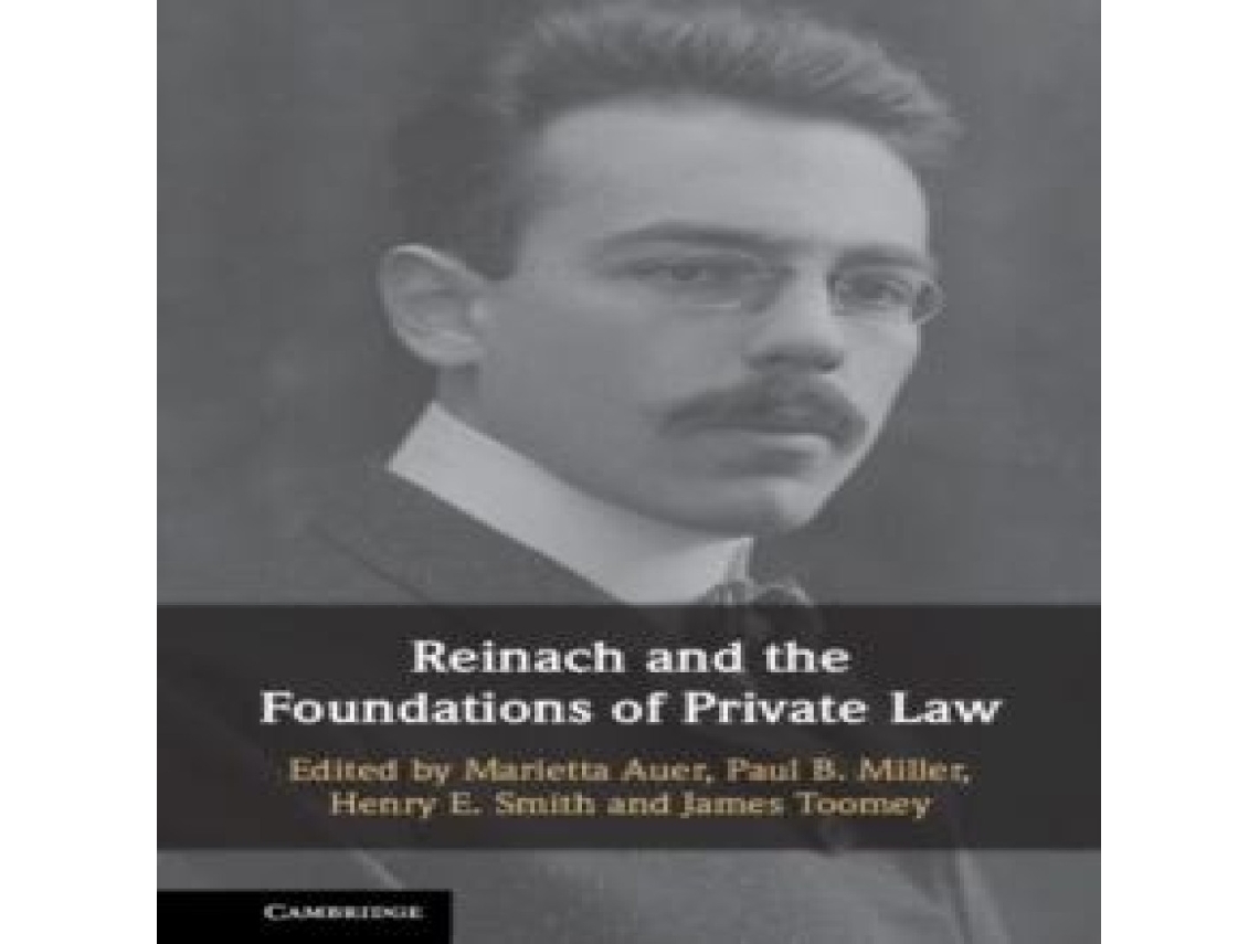 Livro Reinach and the Foundations of Private Law de Cambridge University Press (Inglês)