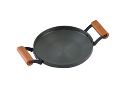 Tacho de liga de alumínio multifuncional para indução, com duas alças, 24cm, cozinha comercial e doméstica S/MARCA