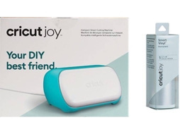 Plotter de Corte + Vinil Adesivo CRICUT Joy Argente Brillant