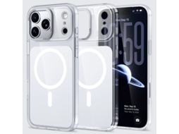 Capa Para Celular Para Iphone 17 Pro Magsafe Em Acrílico