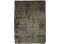 Tapete De Base Fina E Flexível Extra Macio Taupe 160x230