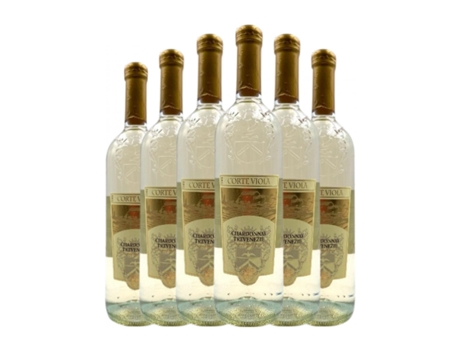 Vinho branco CORTE VIOLA Chardonnay Veneto Jovem (0.75 L - 6 Unidades)