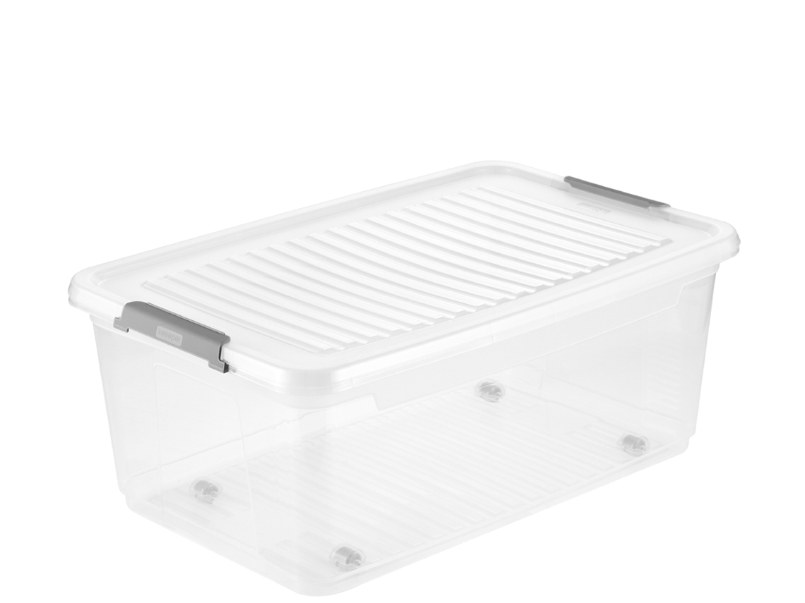 Caixa de Armazenamento Keeper Leo 37 Litros Transparente KEEEPER
