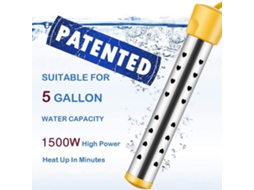 Calentador De Bañera Inflable Para Piscina De Acero Inoxidable De 1500 W Para Uso Doméstico (en Liquidación)