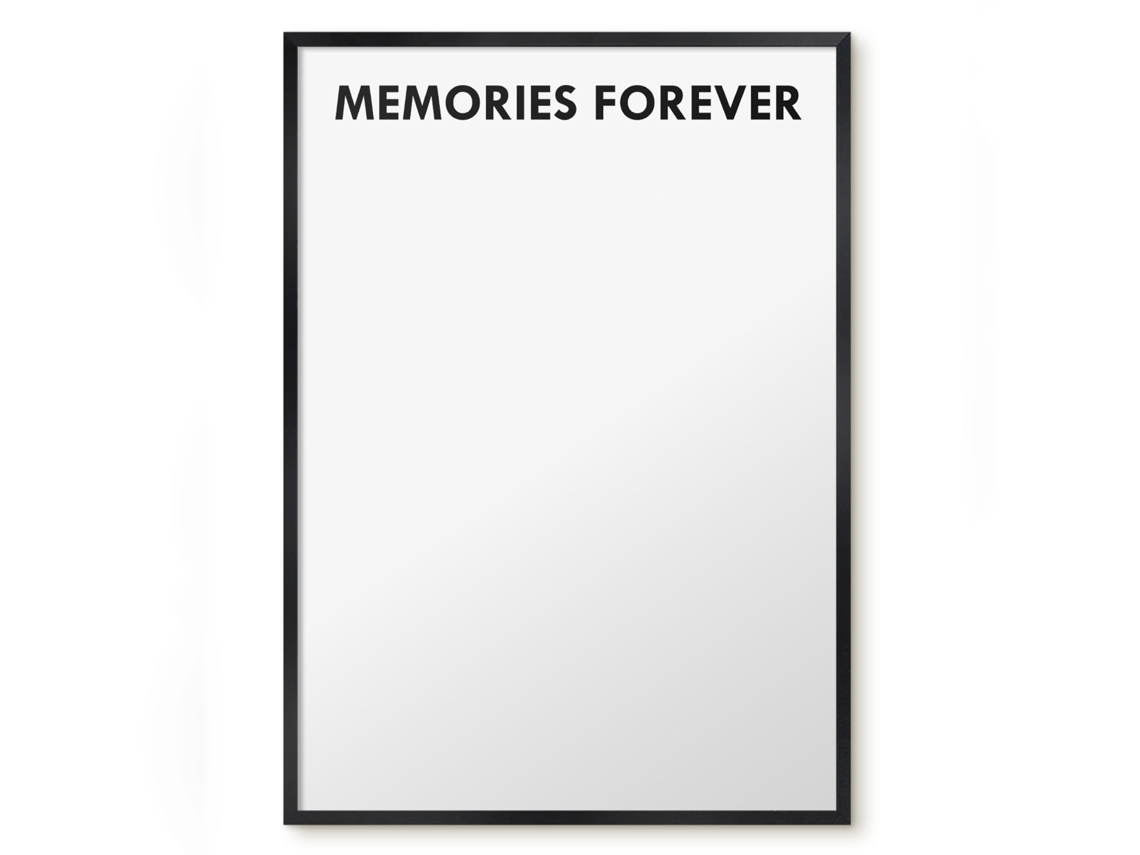 Magnetic Board Memories Forever For The Living Room Espelharte (50x70 Cm)