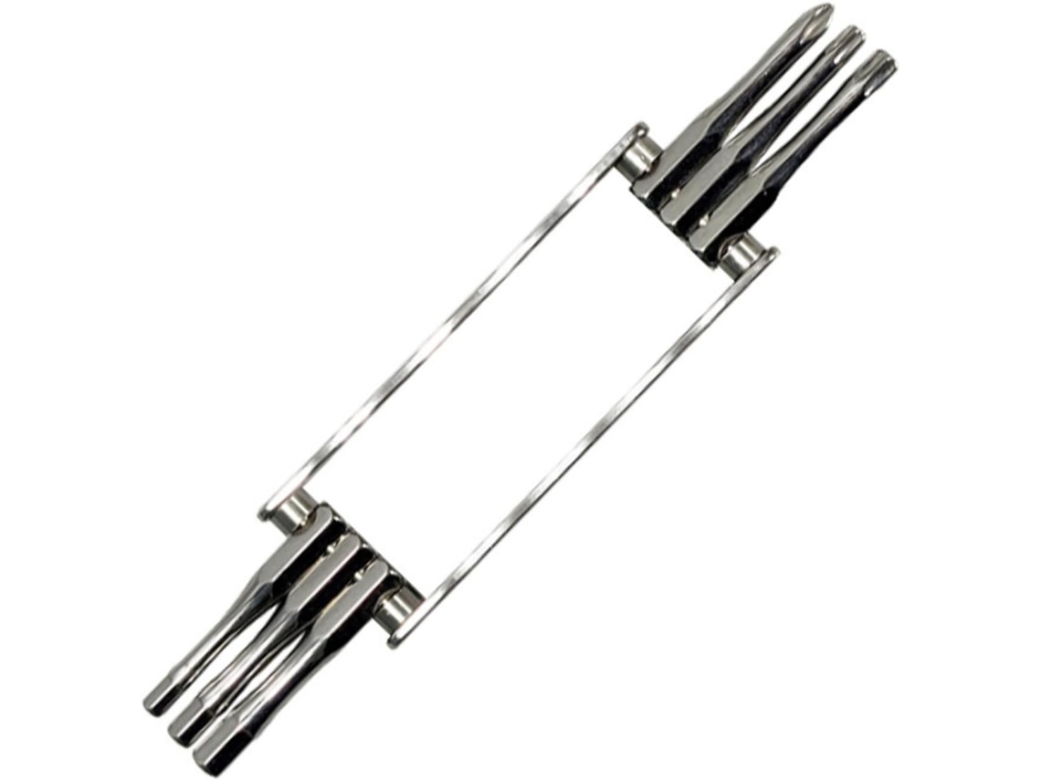 Ferramenta Multifuncional Dobrável Qianly Com Bits, Portátil Para Bricolagem, Ciclistas, Ciclismo E Oficina