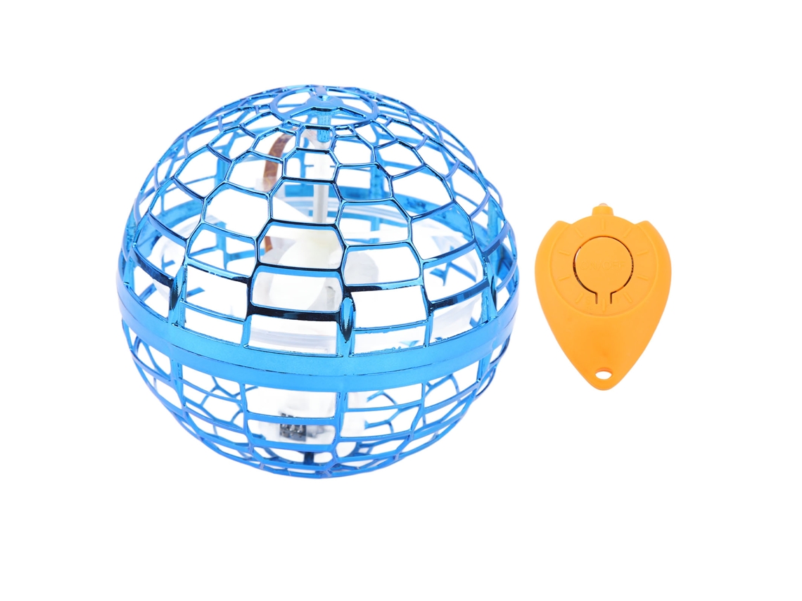 Bola Voadora Business com Controle Remoto Brinquedo Iluminação ao Ar Livre Azul MARCA