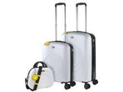 Conjunto de Malas SMILEY ORIGINALS Pc SMILEY ORIGINALS Branco-Preto 44X61X27 Cm 63L