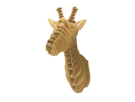 Troféu - Girafa - 58x19x41 cm - Cartão