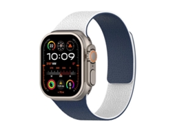 Bracelete Apple Watch Silicone Textura Lichia Padrão Blocos XIAOMOYU